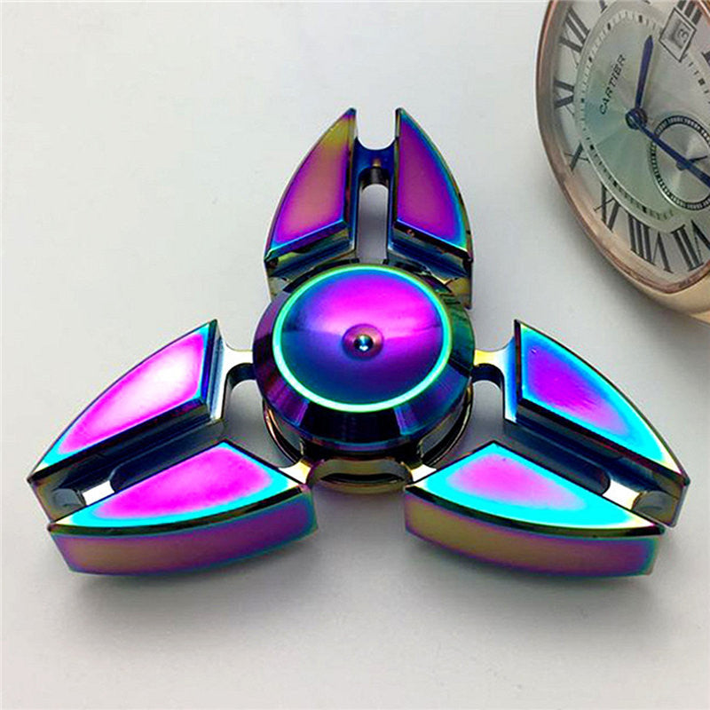 Rainbow Triangle Spinner