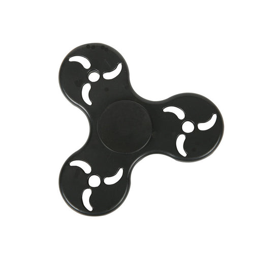 Fidget Tri Spinner ABS Fingertip Gyro Black